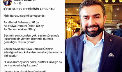 Baro Seçiminin Ardından Abbas Demirel’den Dikkat Çeken Paylaşım