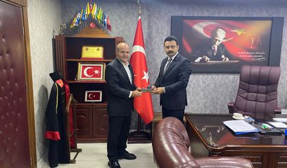 Cumhuriyet Başsavcısı Onur Yılmaz’a Hoş Geldin Ziyareti