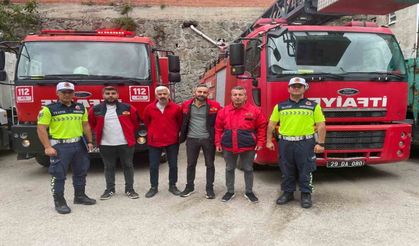 Gümüşhane'de 96 personele trafik eğitimi verildi