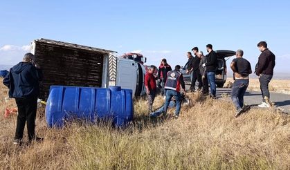 Tuzluca Kamışlı Köy Yolunda Kaza: 1 Kişi Hafif Yaralandı