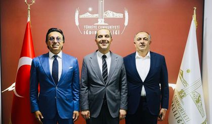Hikmet Eraslan’dan Iğdır Valisi M. Fırat Taşolar’a Ziyaret