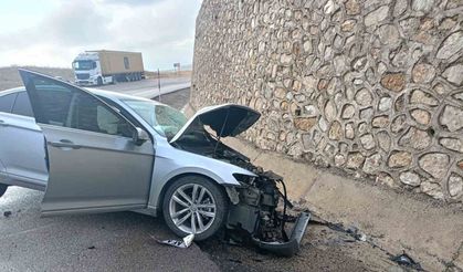 Kop dağı zirvesinde zincirleme kaza: 5 yaralı