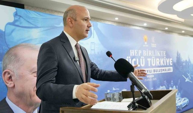 AK Parti Genel Başkan Yardımcısı Ömer İleri: "Türkiye"yi dünyanın en güçlü 10 devletinden biri yapacağız"