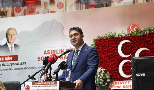 MHP"li Özdemir: "Terörsüz Türkiye hedefimizdir"