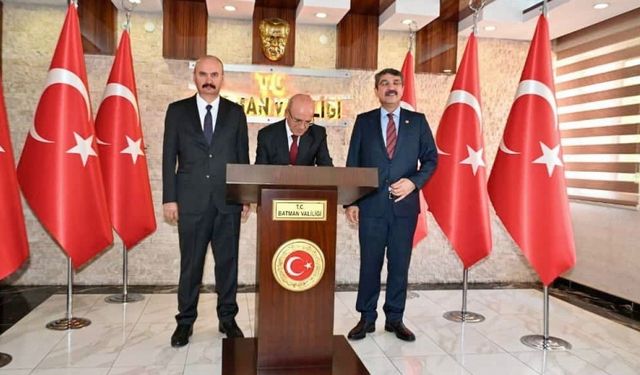 Hazine ve Maliye Bakanı Şimşek Batman"da