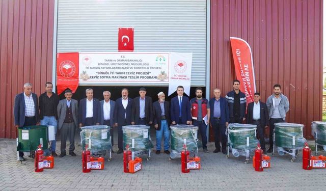 Bingöl"de ceviz yetiştiriciliğinde yeni bir dönem başladı