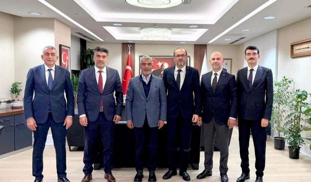 AK Parti Heyetinden Sağlık Bakan Yardımcısına Ziyaret