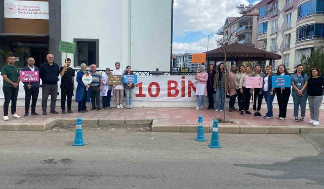 Alaşehir"de "Dünya Yürüyüş Günü" etkinliği