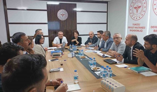 Elazığ"da sağlık tesisleri değerlendirildi