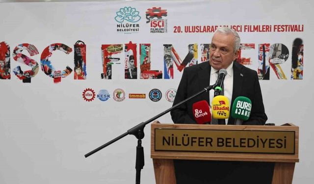 Nilüfer"de 20. Uluslararası işçi filmleri festivali başladı