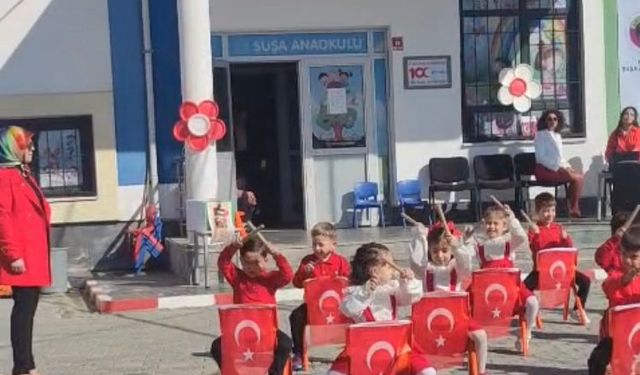 Şuşa Anaokulundan Cumhuriyet Coşkusu