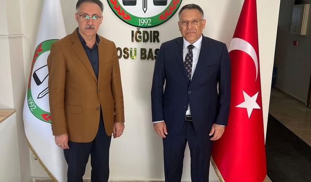 Rektör Gürel’den Iğdır Baro Başkanı Tutulmaz’a İade-i Ziyaret