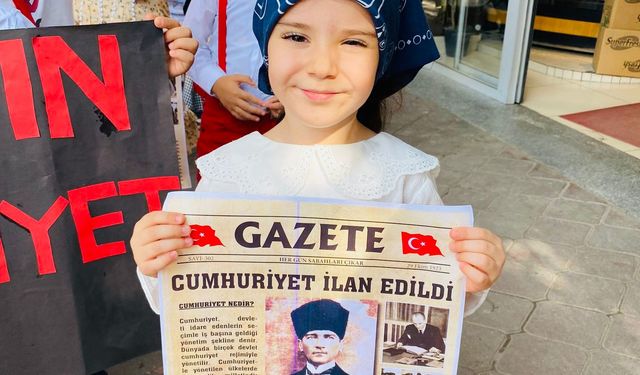 Anaokulu’ndan Cumhuriyet Bayramı’na Anlamlı Kutlama