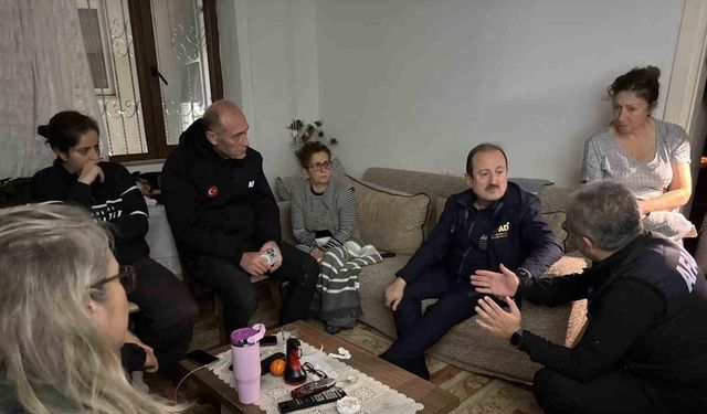 AFAD Başkanı selden etkilenen İzmir’de