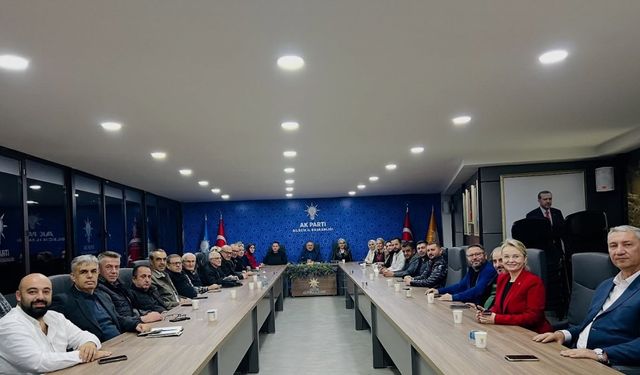 AK Parti heyetinde yol haritası belirlendi