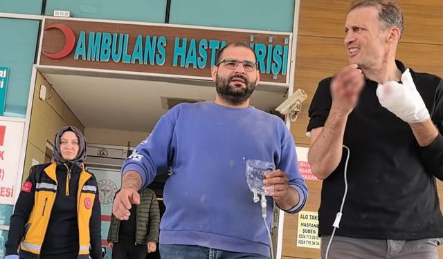 Elini freze makinesine kaptıran marangozun parmakları koptu
