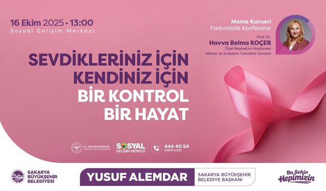 Meme kanserine karşı farkındalık buluşması
