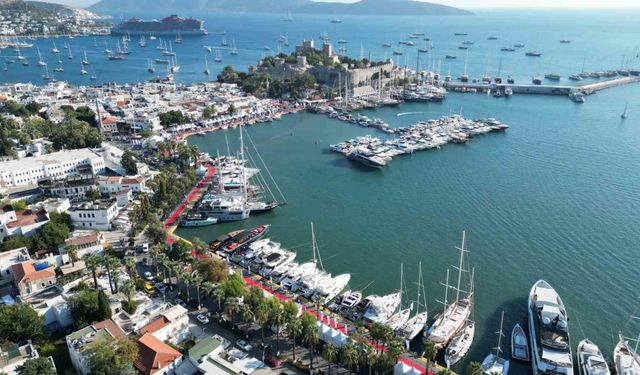 Milyon dolarlık yatlar Bodrum’da buluştu