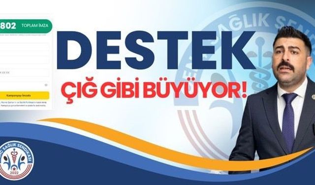 Sağlık çalışanlarından banka promosyonuna dev destek: 36 saatte 50 bin imza toplandı