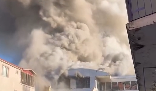 Yalova’da korkutan otel yangını