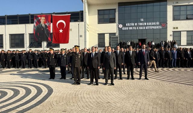 Iğdır’da 10 Kasım Atatürk’ü anma töreni düzenlendi