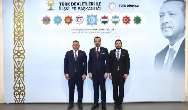 Rektör Gürel’den AK Parti Türk Devletleri ile İlişkiler Başkanı Zorlu’ya Ziyaret