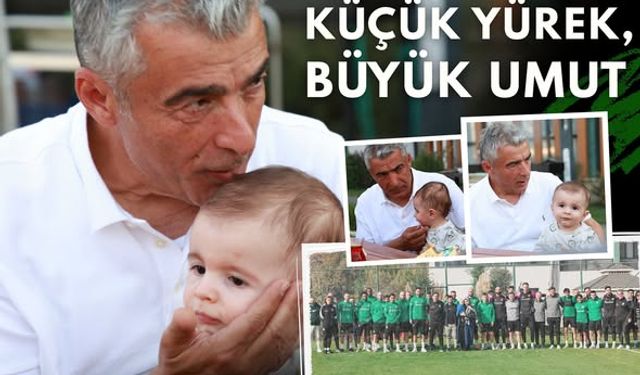 SMA Hastası Mustafa Talha’ya Iğdır FK’dan Anlamlı Destek