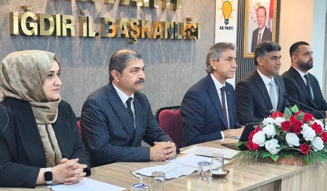 AK Parti Genel Başkan Yardımcısı Mustafa Demir Iğdır'da