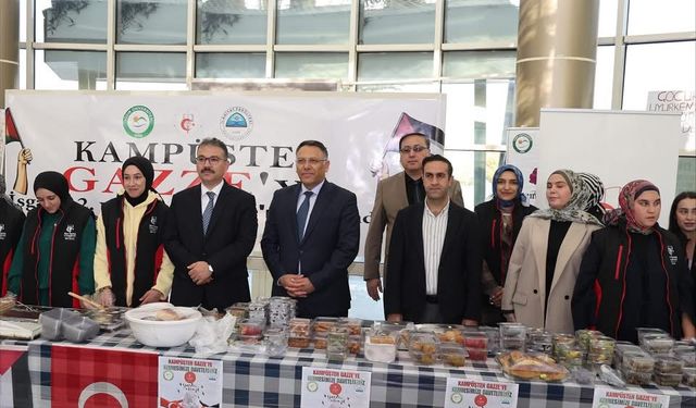 Iğdır Üniversitesi ile İlim Yayma Cemiyeti’nden Gazze’ye Destek Kermesi