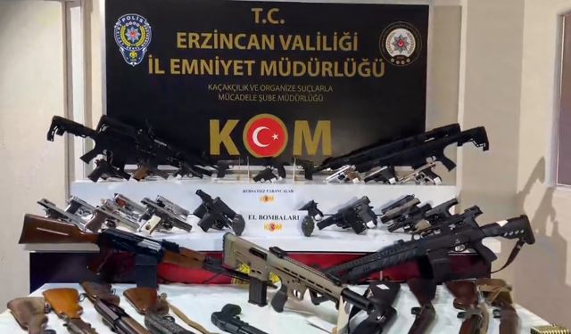 35 ilde silah ticareti operasyonu: 9 tutuklama
