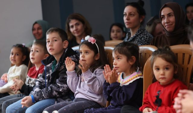 Çocuklar, eğlence ve hayal dolu bir ara tatil geçirdi