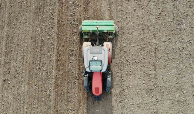 Çorum’da çiftçilerin ’güz ekimi’ başladı