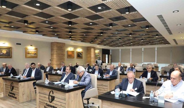 GTB Ekim Ayı olağan Meclis Toplantısı gerçekleştirildi