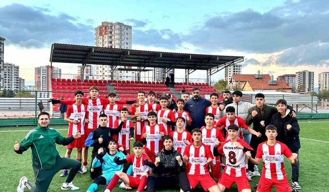 Gültepespor U-16 namağlup şampiyon
