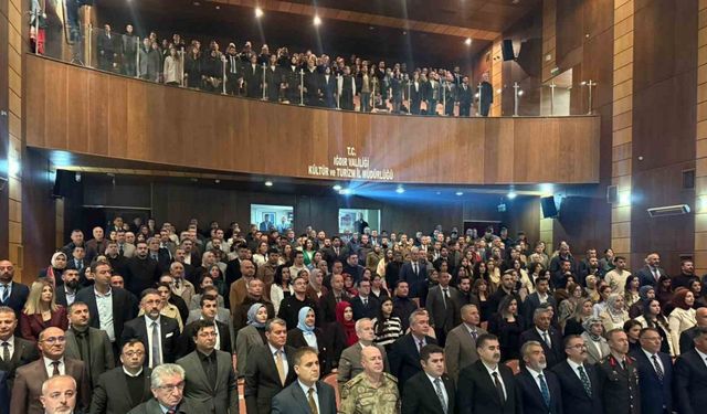 Iğdır’da 24 Kasım öğretmenler günü kutlama programı düzenlendi