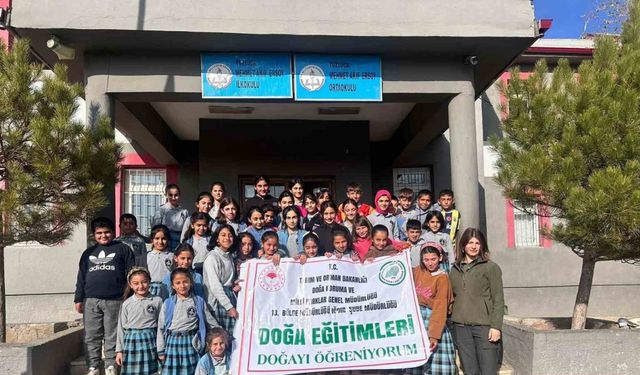 Iğdır’da öğrencilere bioçeşitlilik ve biyokaçakçılık eğitimi