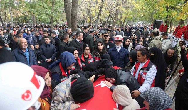Konyalı şehit Ahmet Yasir Kuyucu son yolculuğuna uğurlandı