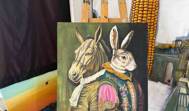 Öğrencilerine 3 günde resim yapmayı öğretiyor