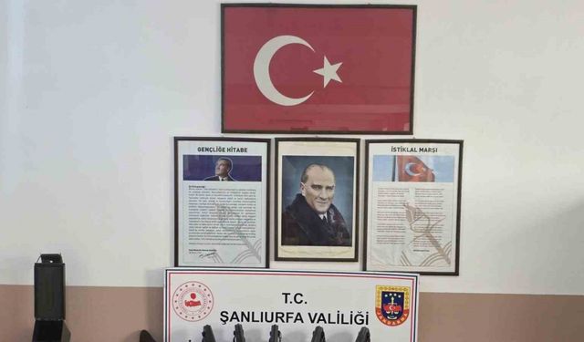 Şanlıurfa’da silah kaçakçılığı operasyonu: 2 gözaltı