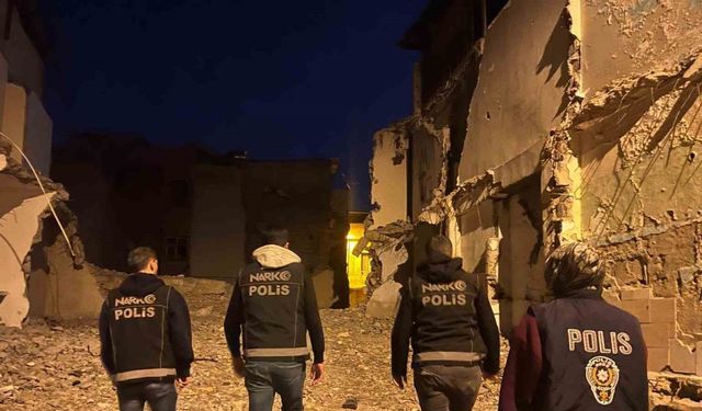 Siirt’te 5 noktada "narko-alan" uygulaması