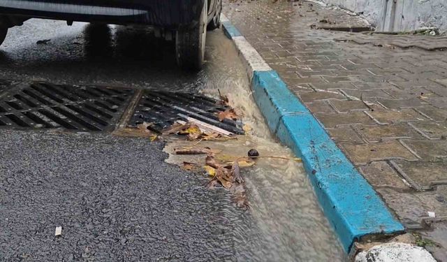 Tekirdağ’da sağanak yağış etkili oldu