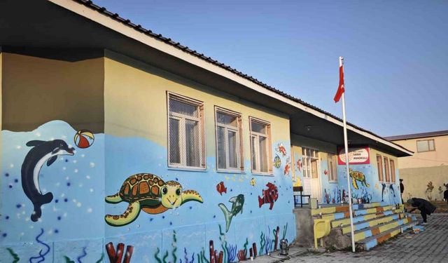 Van Güzel Sanatlar Lisesinden anaokuluna renkli dokunuş