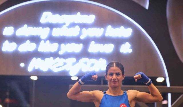 Vanlı sporcu Evin Erginoğuz, Türkiye’ye altın madalya getirdi