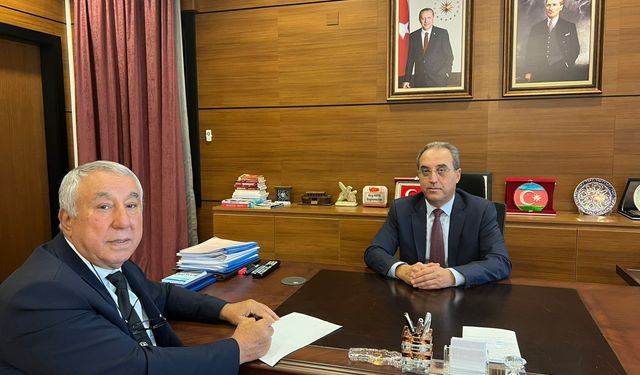 TÜRKİYE’NİN NAHÇIVAN BAŞKONSOLOSU ASİP KAYA İLE GAZETEMİZ KÖŞE YAZARI SERDAR ÜNSAL BİR ROPORTAJ GERÇEKLEŞTİRDİ.