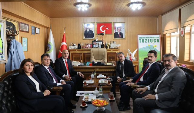 Vali Turan’dan Tuzluca Belediyesine Ziyaret