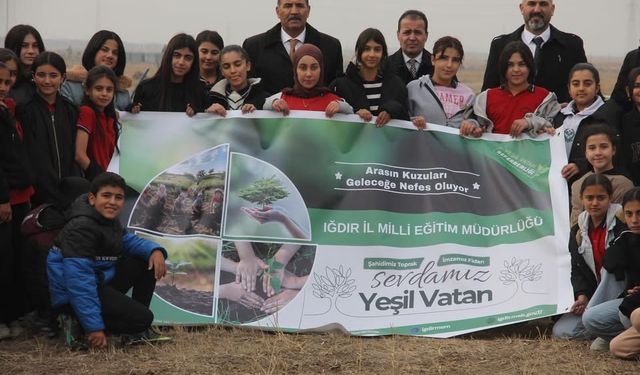 Iğdır’da 7 Bin Fidan Toprakla Buluşuyor