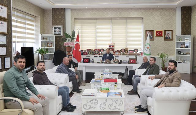 ÜNİPERSEN Sendikası’ndan Rektör Gürel’e Ziyaret