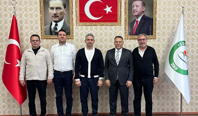 Iğdırlı İş İnsanı Alper Yaycılı'dan Rektör Gürel’e Ziyaret