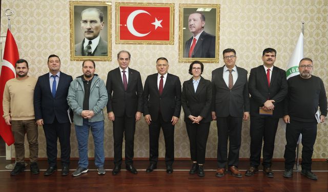 Keyvan Havacılık Yönetiminden Rektör Gürel’e Ziyaret