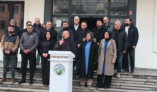 BAŞKAN GÜNEŞ İÇME SUYU KESİNTİLERİ HAKKINDA BASIN AÇIKLAMASI YAPTI